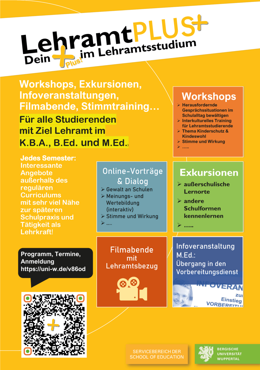 Plakat LehramtPlus