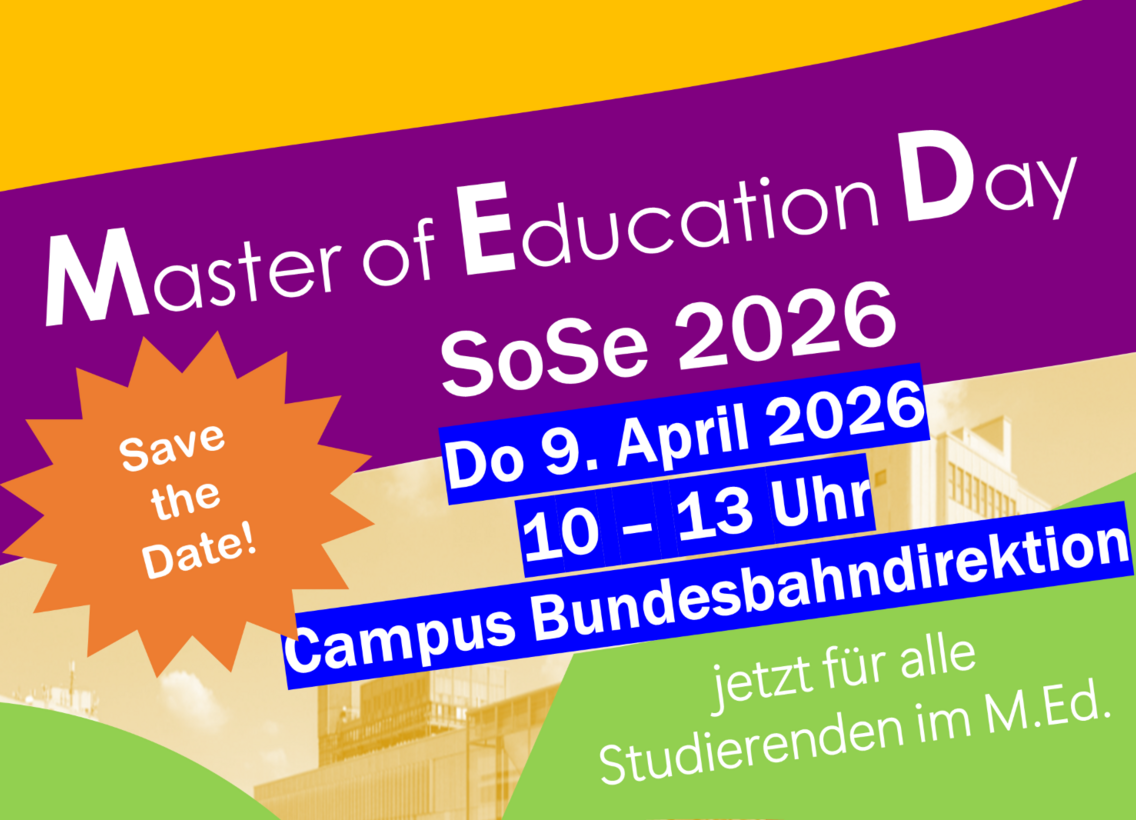 M.Ed.-Day SoSe2026 am 9. April 2026