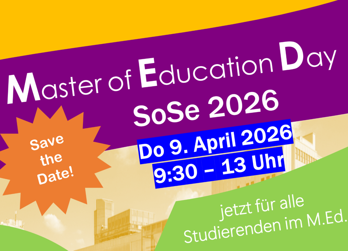 M.Ed.-Day SoSe2026 am 9. April 2026